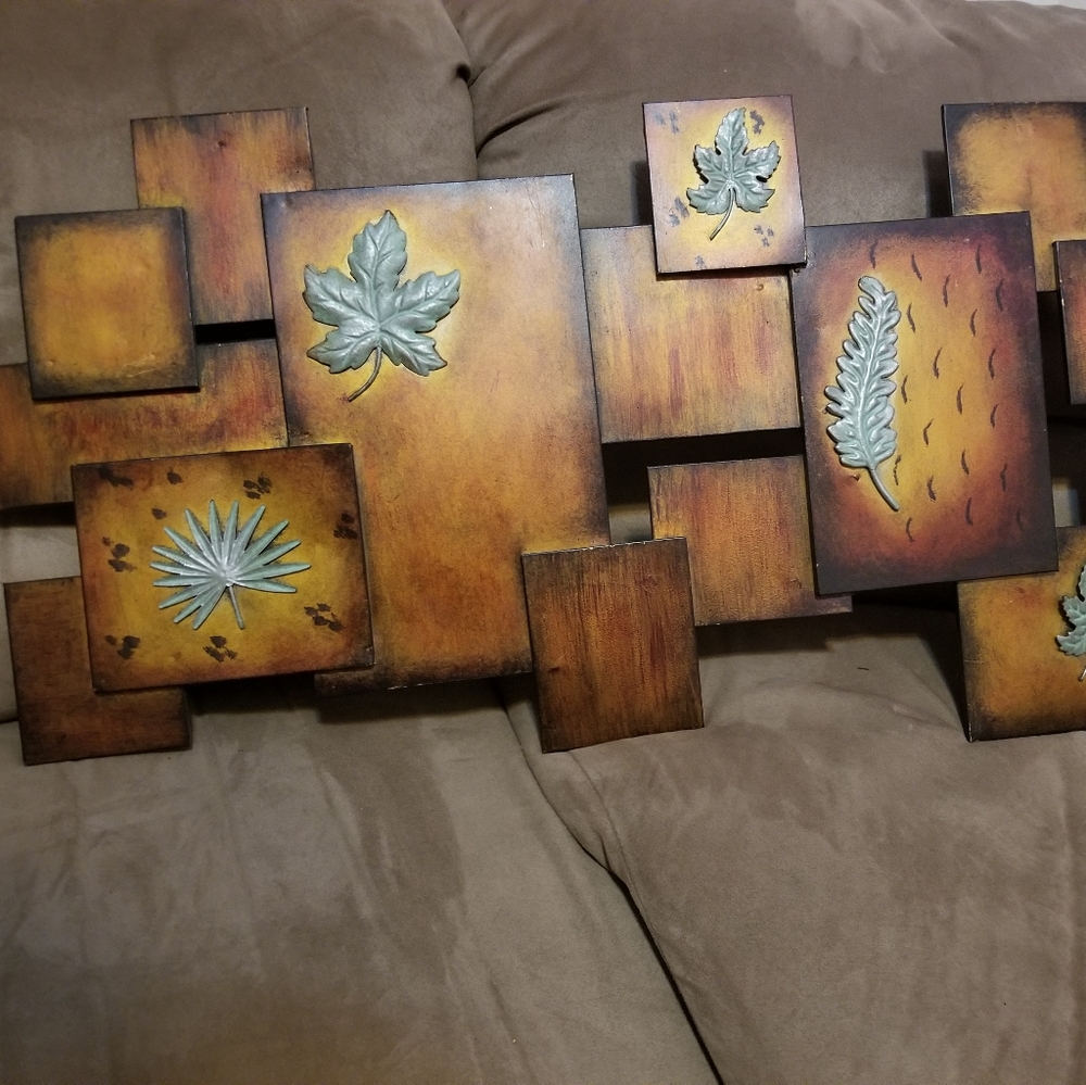 Osborne metal wall decor 2 piece set